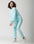 Aerius Solid Jumper with Gathered Sleeves