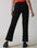 Nubilet Lace-Up Straight Leg Sweatpants