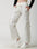 Quiescent Letter Print Cargo Pants